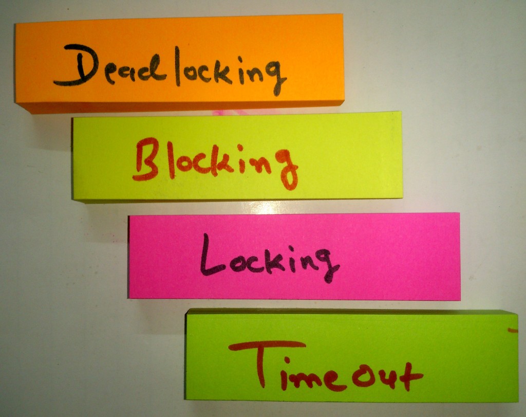 Deadlock Blocking Locking